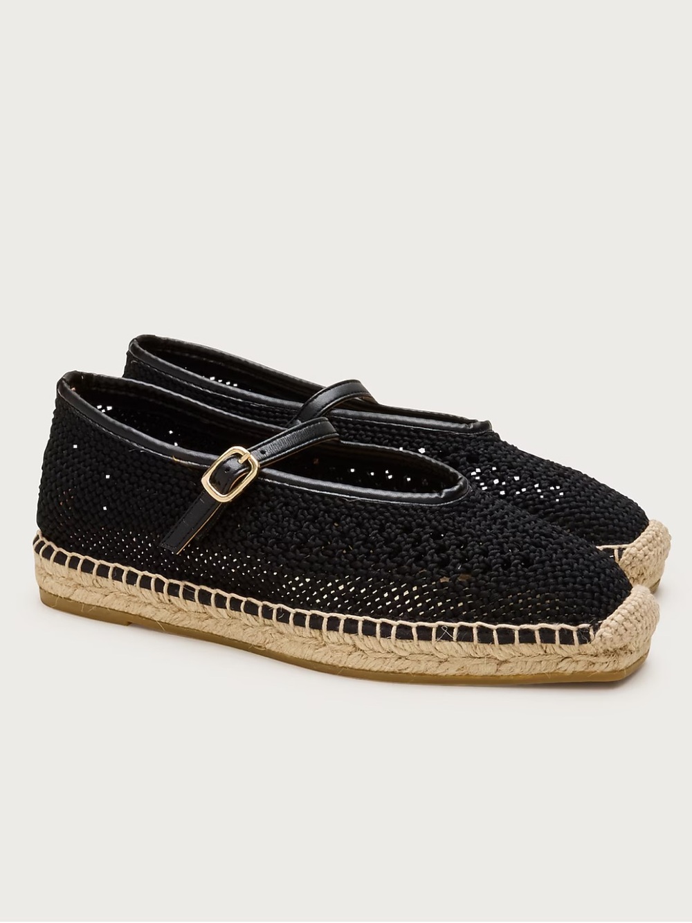 NEW IN BOX Sophie Mary Jane espadrilles with crochet - size 9